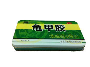 중국 건강 관리 제품 포장을 위한 주석 공장 생철판 사각 주석 콘테이너 협력 업체