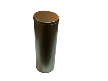 중국 보통 원주 모양 선전용 양철 깡통, 0.25mm 생철판 콘테이너 협력 업체