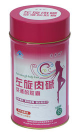 중국 초콜렛/담배 저장을 위한 둥근/원주 모양 음식 급료 주석 콘테이너 협력 업체