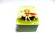 케이크, 0.23mm 생철판을 위한 이음새가 없는 착색된 주석 사탕 콘테이너 금속 정사각형 상자 협력 업체