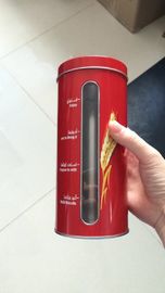 맛있은 시간은 몸에 창으로 금속 주석 콘테이너를 시작합니다 협력 업체